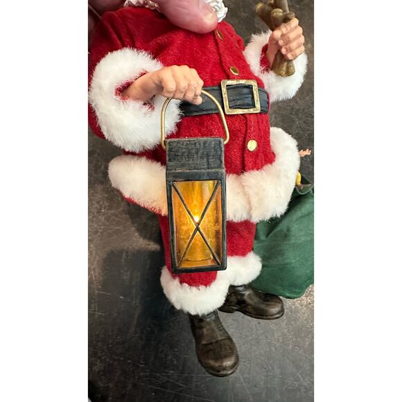 Dept 56 Possible Dreams Santa "Lighting the Way" 2006 57.71248 Clothtique Works - Picture 8 of 16